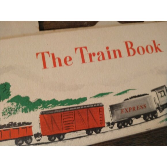 The Train Book Big Pictures and Little Stories for Children 1945 Jeffrey Victor - Picture 6 of 6